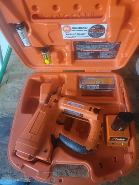 Paslode Cordless Finish 18 Gauge Trim Nail Gun Nailer 901000 Paslode Cordless Finish 18 Gauge Trim Nail Gun Nailer 901000