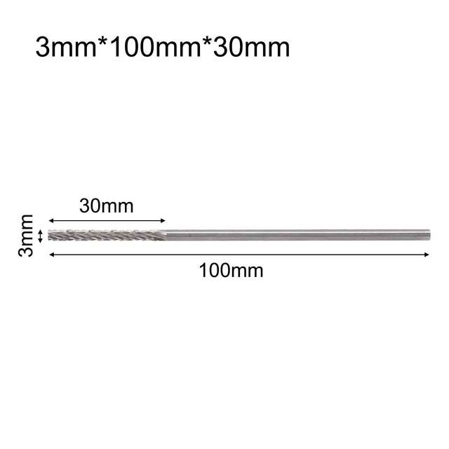 Fresa A Palla Carburo Di Tungsteno 3.0mm - Utensile CNC Per Lavorazione Metalli, 2 Flauti, Gambo 100mm - Foto 10