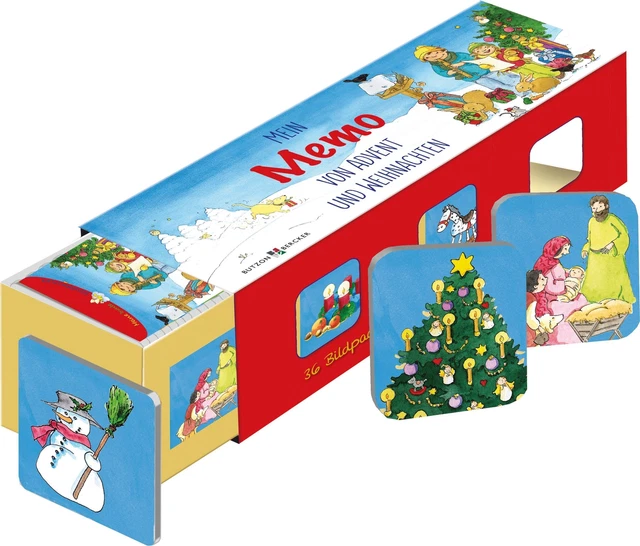 Mein Memo von Advent und Weihnachten Stück 72 S. 5-90575494 Deutsch 2022