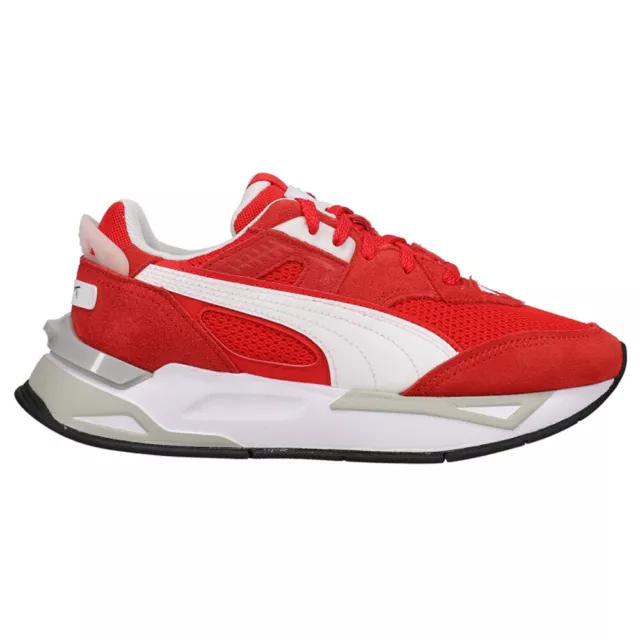 Puma Mirage Sport Heritage Lace Up  Youth Boys Red Sneakers Casual Shoes 384775-