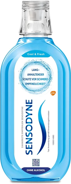 Sensodyne Cool & Fresh Tägliche Mundspülung Mit Fluorid, 500Ml