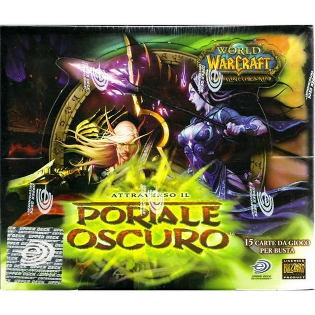 World of Warcraft - WOW TCG - Through the Dark Portal BOX - ITA Factory Sealed