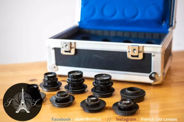 🔥  Leitz Leica Cine Macro lenses set for 16mm Bolex 🔥 ***One Month Warranty***