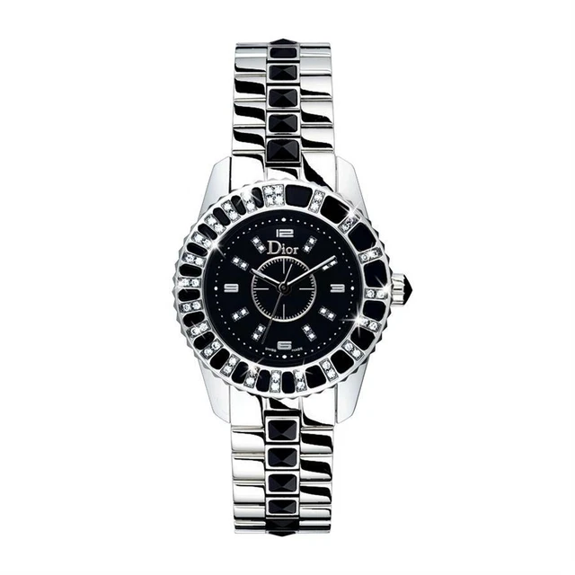 CHRISTIAN Dior Diamond & Black Sapphire bezel CD112116M001