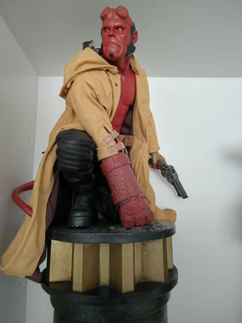 Figurine Hellboy En PVC – Statuette De Personnage Animé, Modèle Collection Pour Adultes Et Ados Dès 14 Ans
