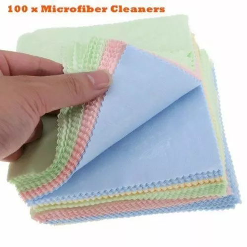 100 Pcs Minifiber Cleaner Cleaning Wipes For Phone Screen Camera Lens Glasses