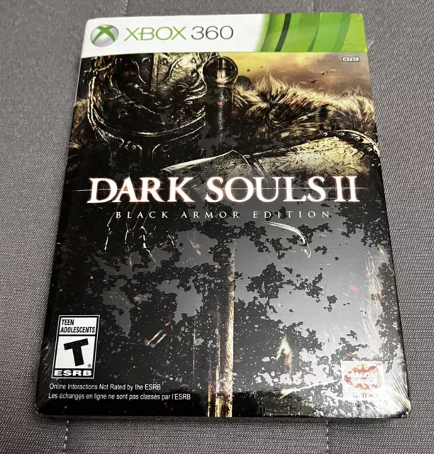 Dark Souls II Black Armor Edition (Xbox 360) Sealed, Brand New Steel book