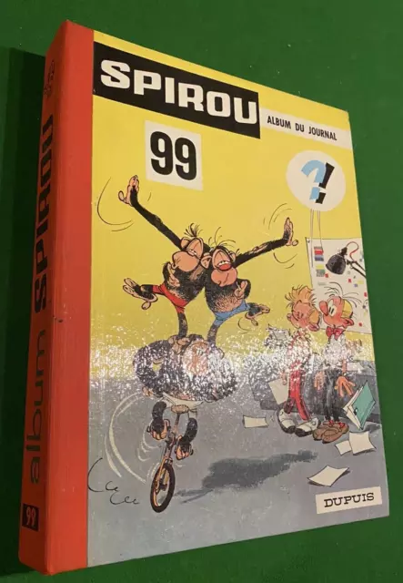 Reliure Recueil Album du journal SPIROU N° 99 - 1966 - Très Bel Etat