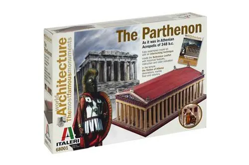 Italeri Parthenon Cm 29X14,7 (Include La Statua Di Athena) IT68001 Modellino