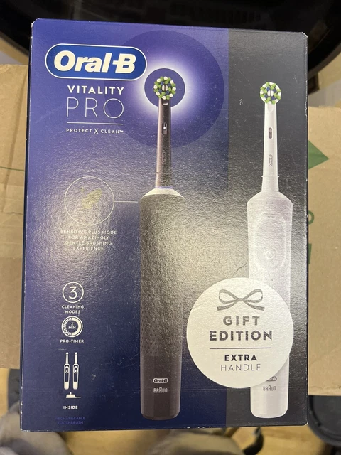 Oral b Vitality pro Spazzolino elettrico 2 teste confezione regalo