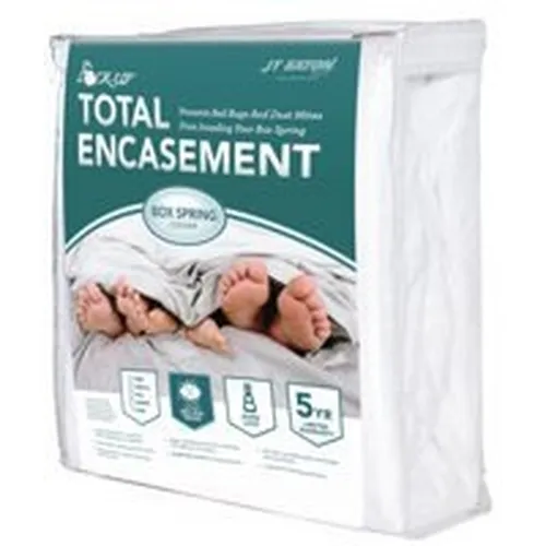 Jt Eaton 80Twxlbox Total Encasement Bed Bug Protection Twin Xl Box Spring Cover