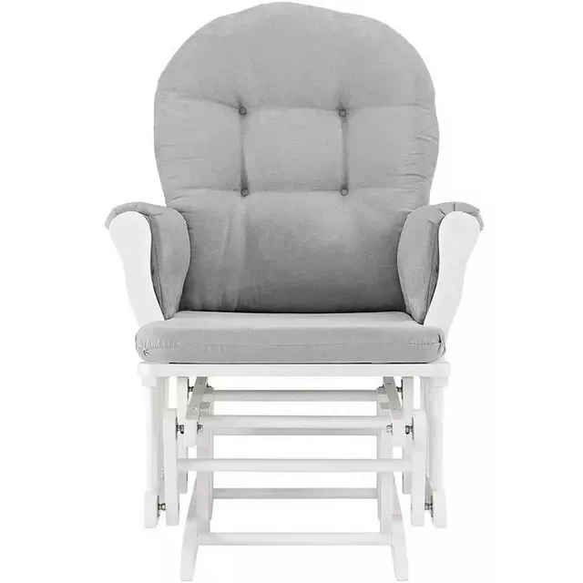 Windsor Glider Durable Baby Nursery Rocking Furniture Chair Glider Ottoman New 2