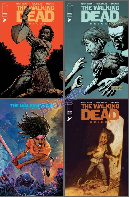 Walking Dead Deluxe #58 Cover A B C D Variant Set Options Image 2023 NM