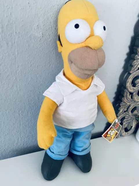 Homer Simpson Simpsons Plüsch Applause 40 cm Stofftier Kuscheltier Puppe Tv 2003