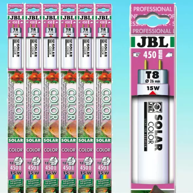 JBL Solar Color 15W T8 - Tube fluorescent 15 Éclairage d'aquarium Tube Lampe