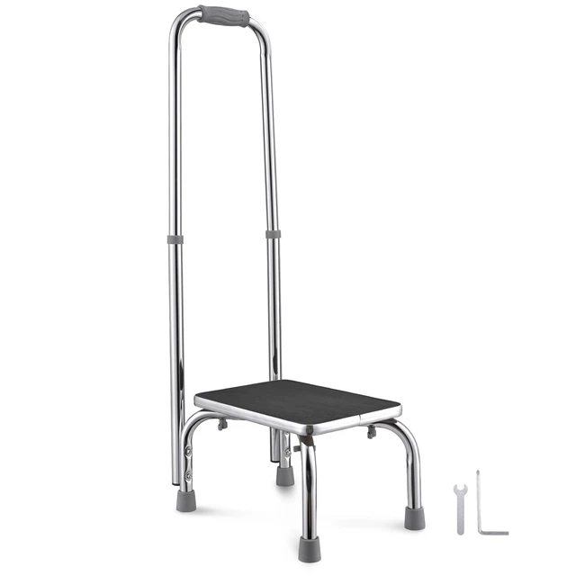 Handy Support Step Stool w/ Handle Clinic Medical Kitchen Safety 500lbs Capacity