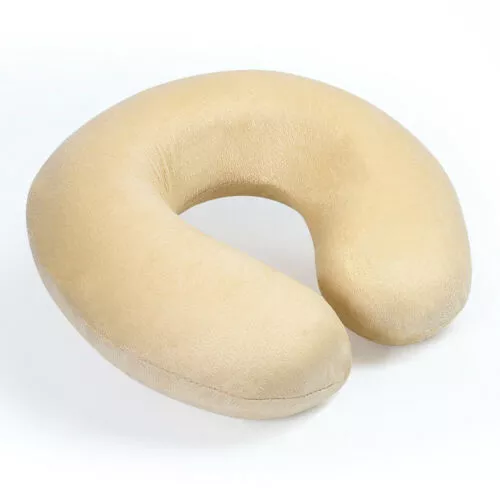 U Shaped Memory Foam Travel Sleep Pillow Neck Support Pillow Detachable Washable