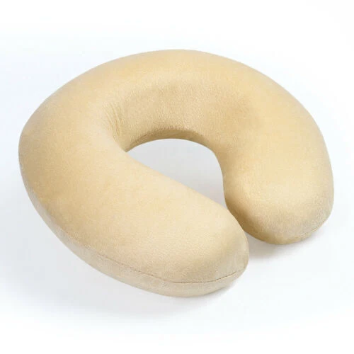 U Shaped Memory Foam Travel Sleep Pillow Neck Support Pillow Detachable Washable