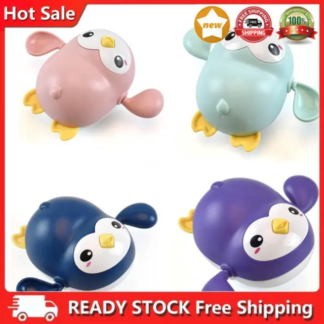 Baby Bath Toy Play Water Games Funny Cute Clockwork Toy for Swimming Bathroom