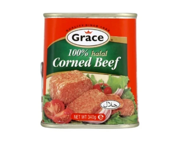 Grace 100% carne in scatola halal 340 g