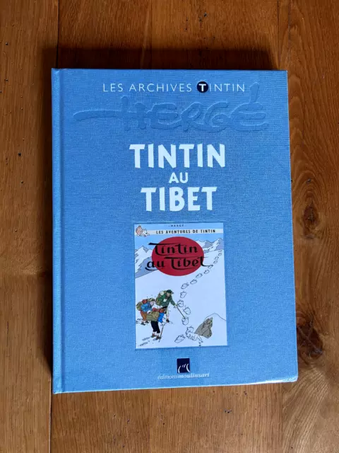 NEUF Les Archives Tintin édition Moulinsart - Au Tibet - sous BLISTER