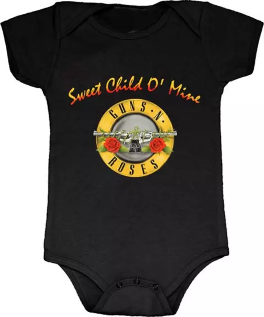 Baby Guns n Roses Sweet Child One Piece / Bodysuits - Officially Licensed / New