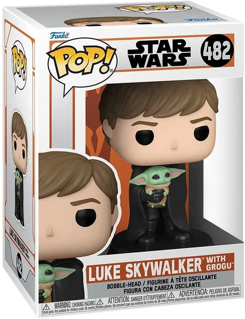 Star Wars: Mandalorian - Luke Skywalker with Grogu POP! Vinyl Bobble-Head (482)
