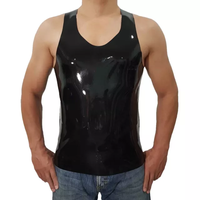 Latex Hemd aus Rubber in der Farbe schwarz, Einheitsgröße