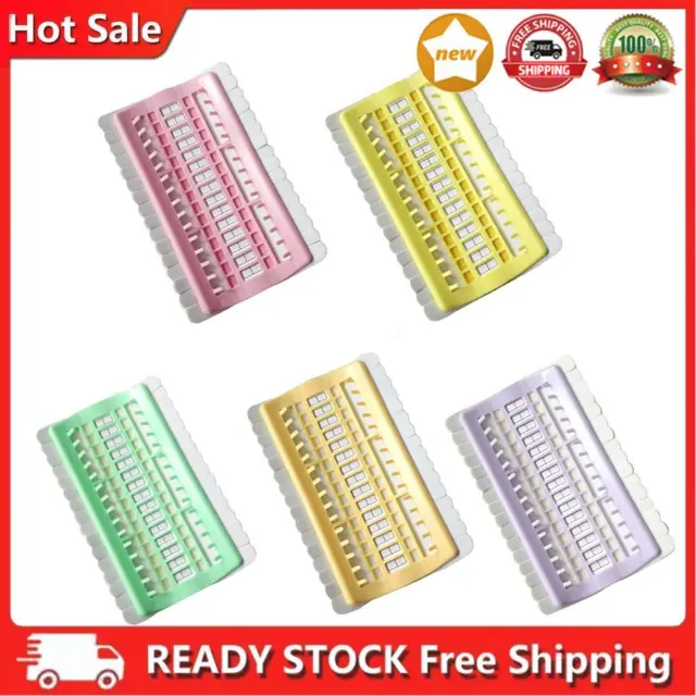 Sewing Embroidery Needles Holder 30 Positions Cross Stitch Row Line Tools Kit