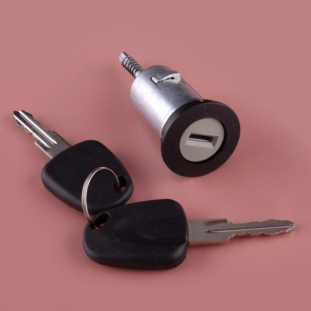 IGNITION SWITCH BARREL 2 Keys Fit for VAUXHALL Opel COMBO C fr MERIVAA