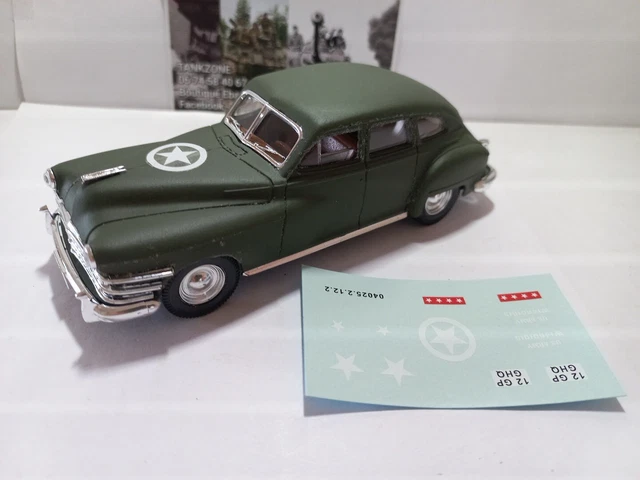 Solido chrysler windsor lc 1948 neuf avec accessoires 1/43 03/88 - Véhicules militaria (12637102