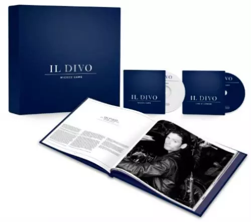 Il Divo - Wicked Game Special Edition Cd + Dvd + Book Box Set (Sealed)