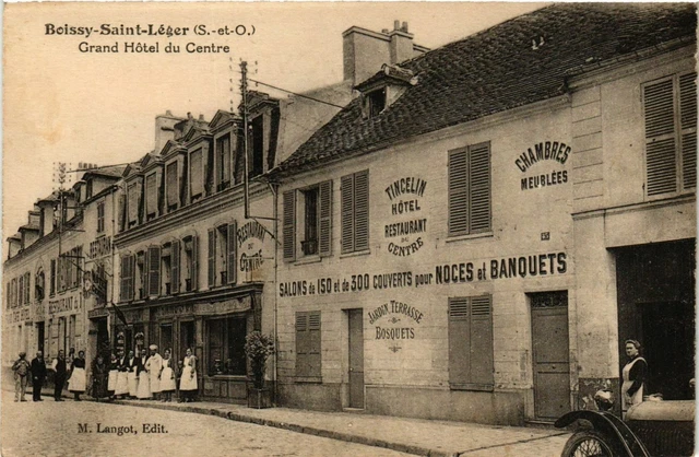 CPA AK BOISSY-St-LIGHT Grand Hotel du Centre (869365)
