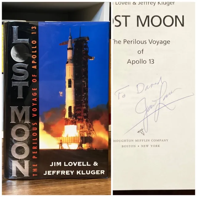 *Signed* Lost Moon - Jim Lovell & Jeffrey Kluger (1st edition 13th print) 1994