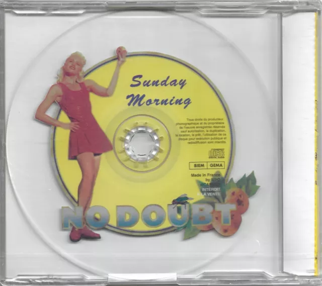 No Doubt - Sunday Morning - CD Promo France NEUF & SCELLÉ