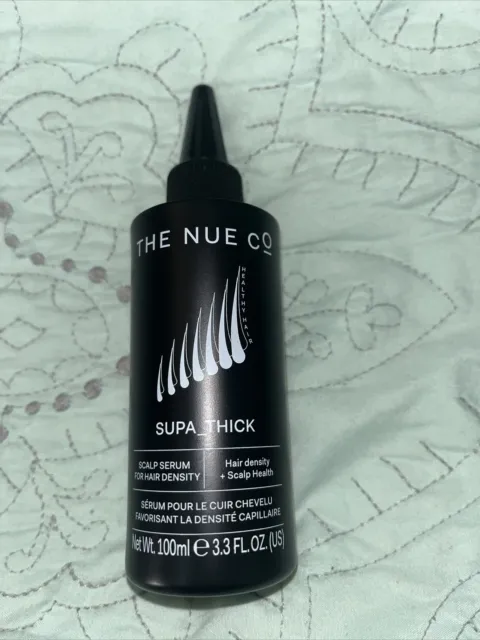 The Nue Co Supa_Thick Scalp Serum For Hair Density + Scalp Health NEW 3.3 Fl Oz
