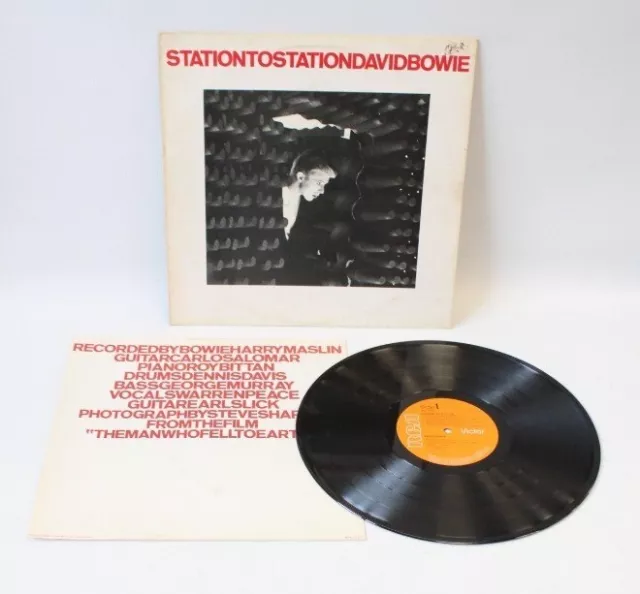 DAVID BOWIE Station To Station 12" Vinyl LP Record 1976 UK Pressing - R17