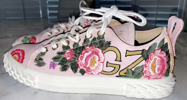 New Giuseppe Zanotti x Swae Lee Floral Blabber Sneakers- Size 7 M/9.5 W $995 OP