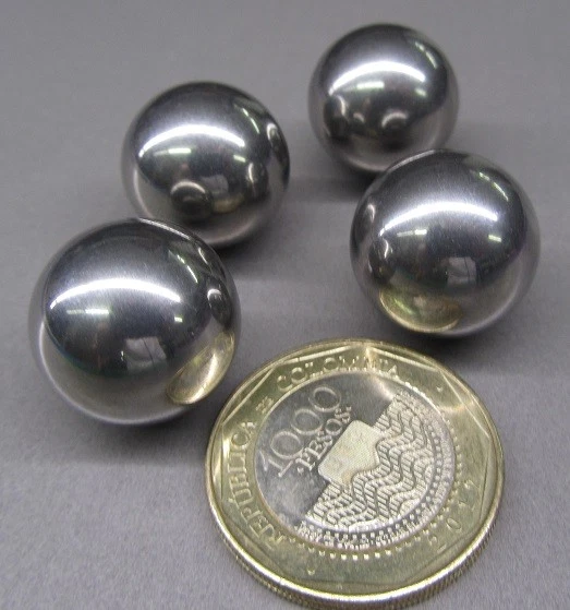 316 Stainless Steel Ball 3/4" (+/-0.0005") Dia,  4 pcs