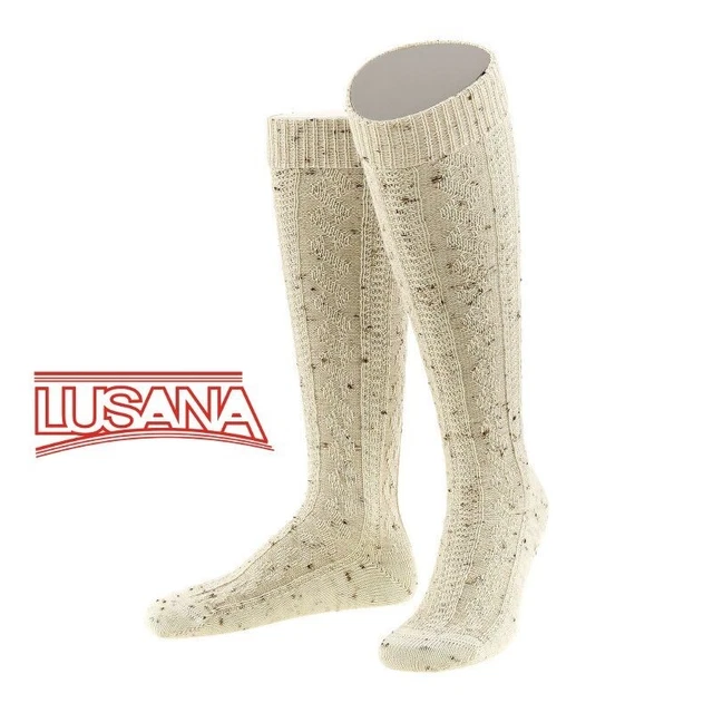 Gents NEW German Beige Speckled Knee Socks for Lederhosen 12/13