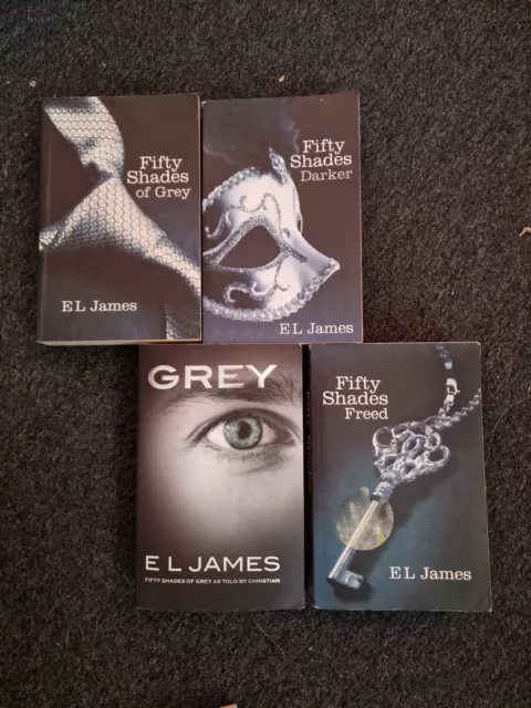 Fifty Shades of Grey Serie von E L James - 4 Bücher Sammlung Set Taschenbuch