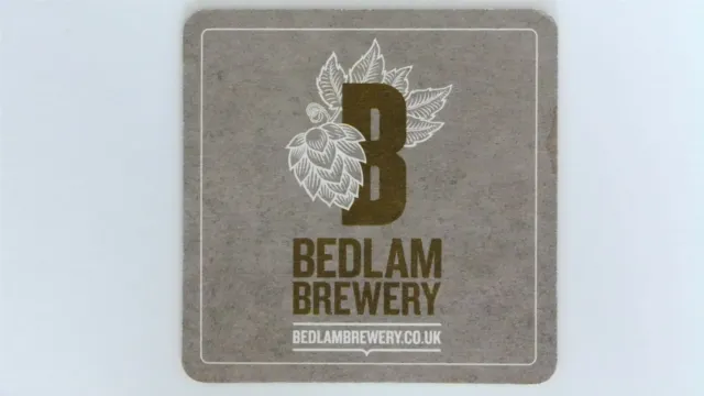 Bedlam Brauerei, Lewes, UK Biermatte Bieruntersetzer 2