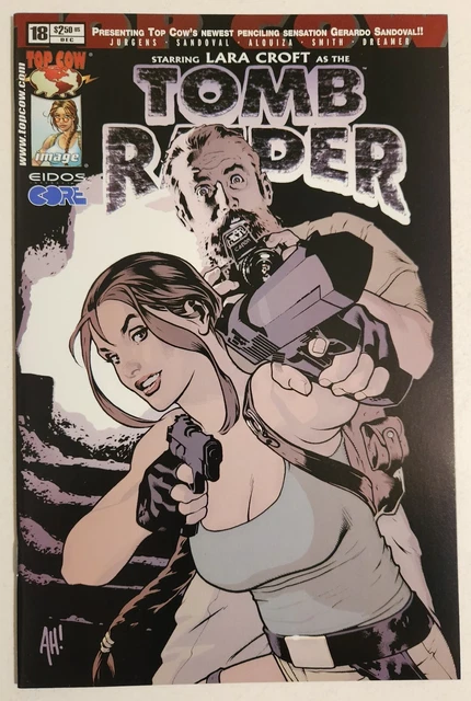 Tomb Raider: The Series #18 (2001, Image) NM/NM+ Adam Hughes Cover