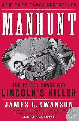 Manhunt, Swanson, James L.,  Paperback