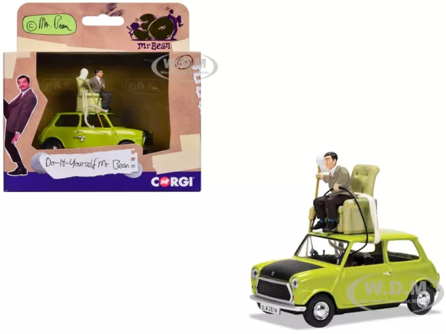 Mini Cooper Rhd "Do-It-Yourself Mr. Bean" Diecast Model Car By Corgi Cc82114