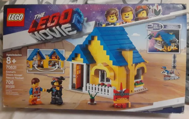 NEW LEGO 70831 The LEGO Movie 2: Emmet's Dream House/Rescue NiB