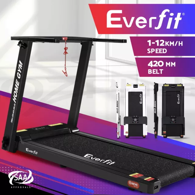 Everfit Treadmill Electric Home Gym Exercise Running Machine Foldable 2 Colours