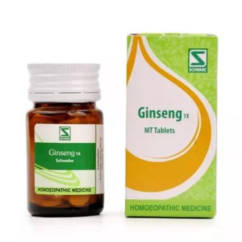 Willmar Schwabe India Ginsenge 1X Tablets (20g)