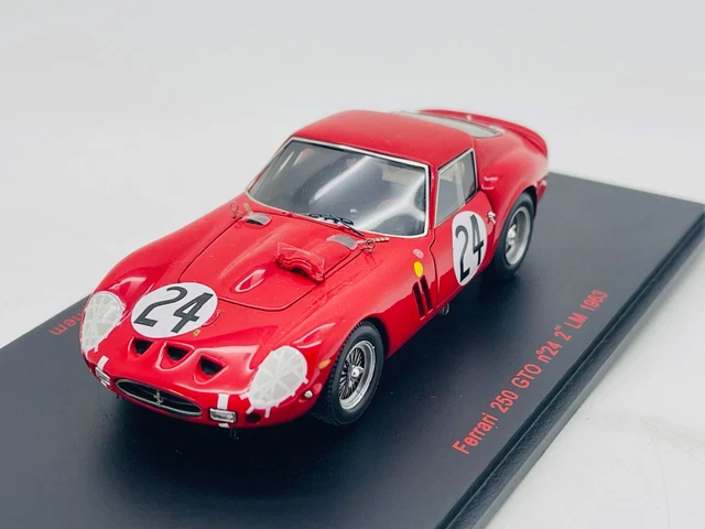 Modèle Réduit Ferrari 250 Gto 1962 24h Le Mans 1962 Coureur Tavano Simon Sn 3769 Gt Product