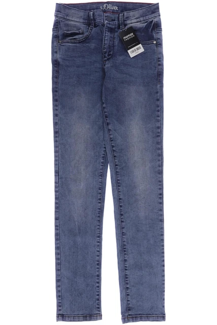 s. Oliver jeans pantaloni ragazzi denim taglia EU 164 elastan cotone blu #4rj0fps